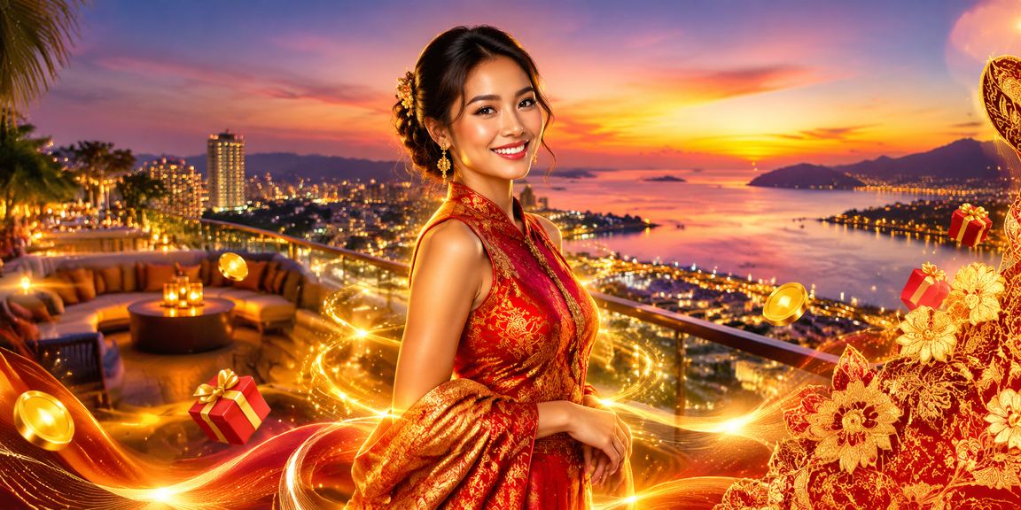 Penjudi kasino di Kota Kinabalu menikmati hiburan malam dengan reka bentuk batik tradisional Sabah